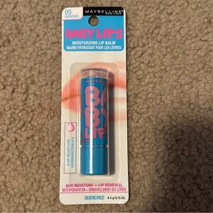 Maybelline Baby Lips Moisturizing & Renew Balm Quenched 05 Hydration New Makeup